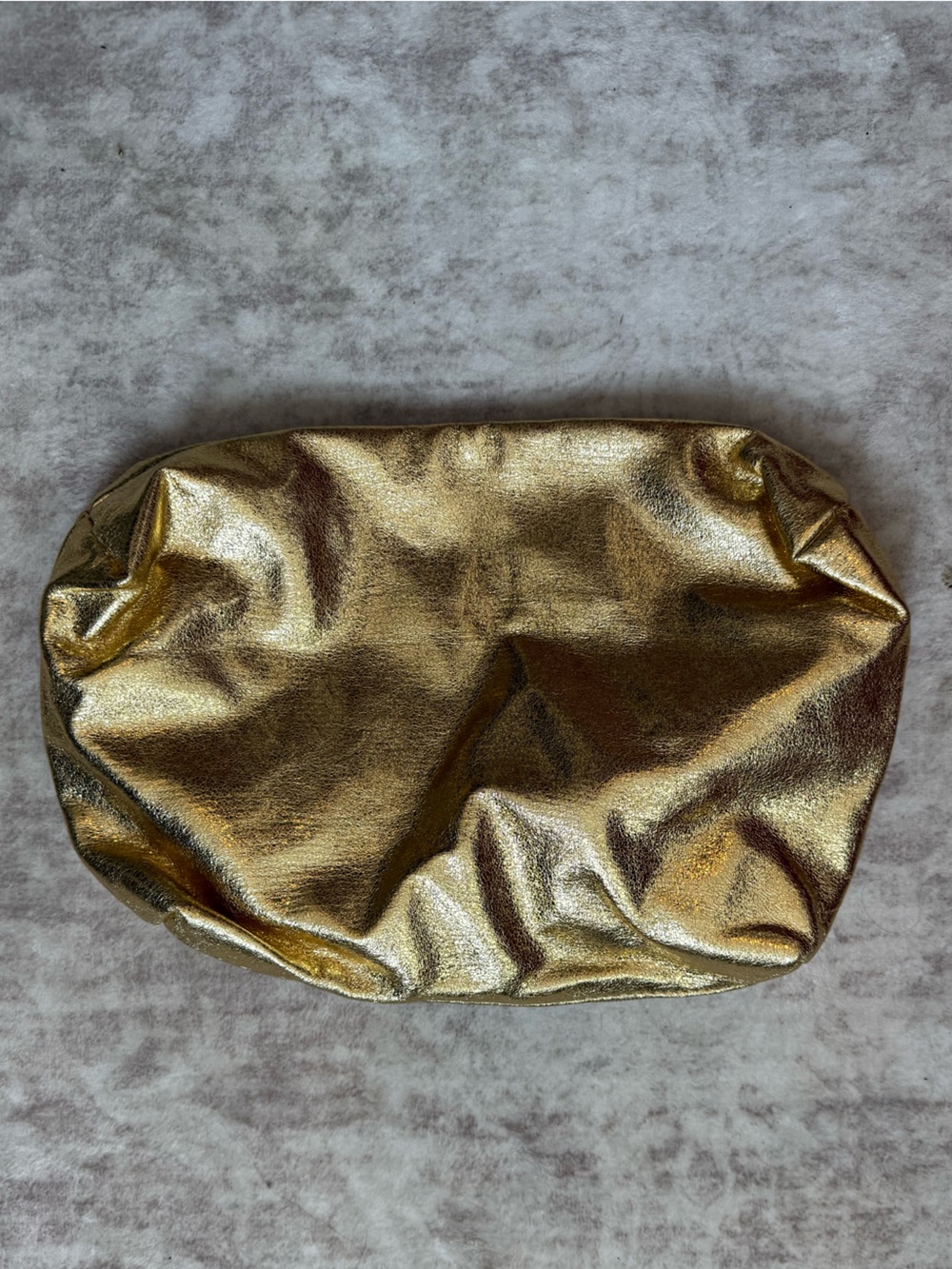Metallic Gold Pouch